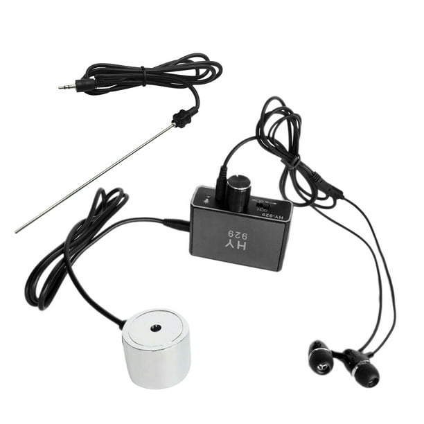 Sensor detector de fugas de tubería de agua Kit de probador de monitor de  fugas de tubo de tubería de agua con sondas duales