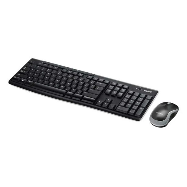 Teclado + Mouse Inalambrico Usb Mk270 Español Negro Logitech 920