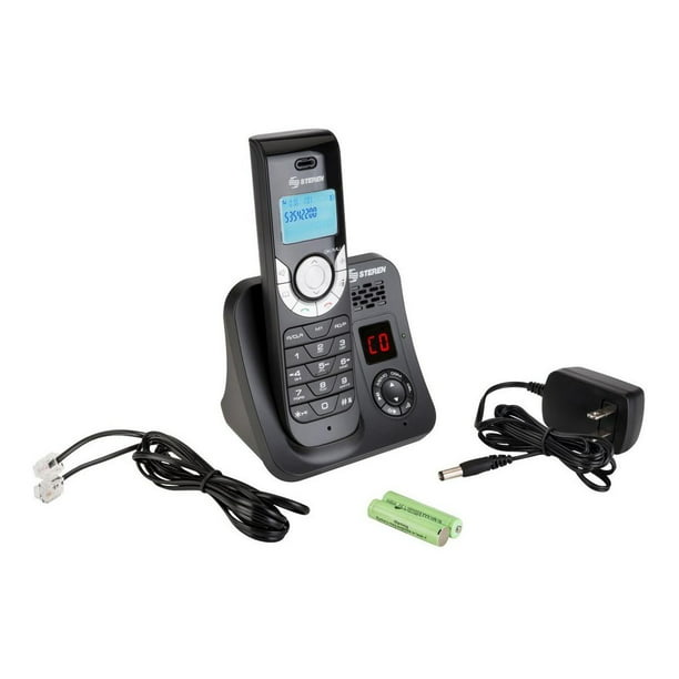 Teléfono Inalámbrico Dect 6.0, Con Contestadora, Tel-2480 Steren TEL-2480