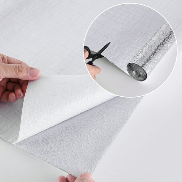 Paquete de textura de fondo de papel de aluminio
