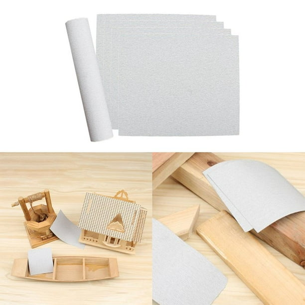 Papel de lija al agua 230x280 mm grano 600 - Pack 10 hojas