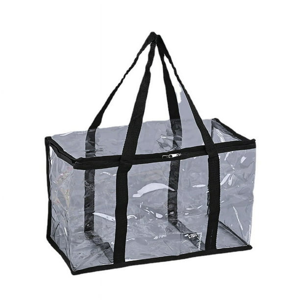 Bolsas de mudanza de gran tamaño con asas reforzadas, bolsa de  almacenamiento resistente para ropa, suministros de mudanza (transparente)  brillar Electrónica