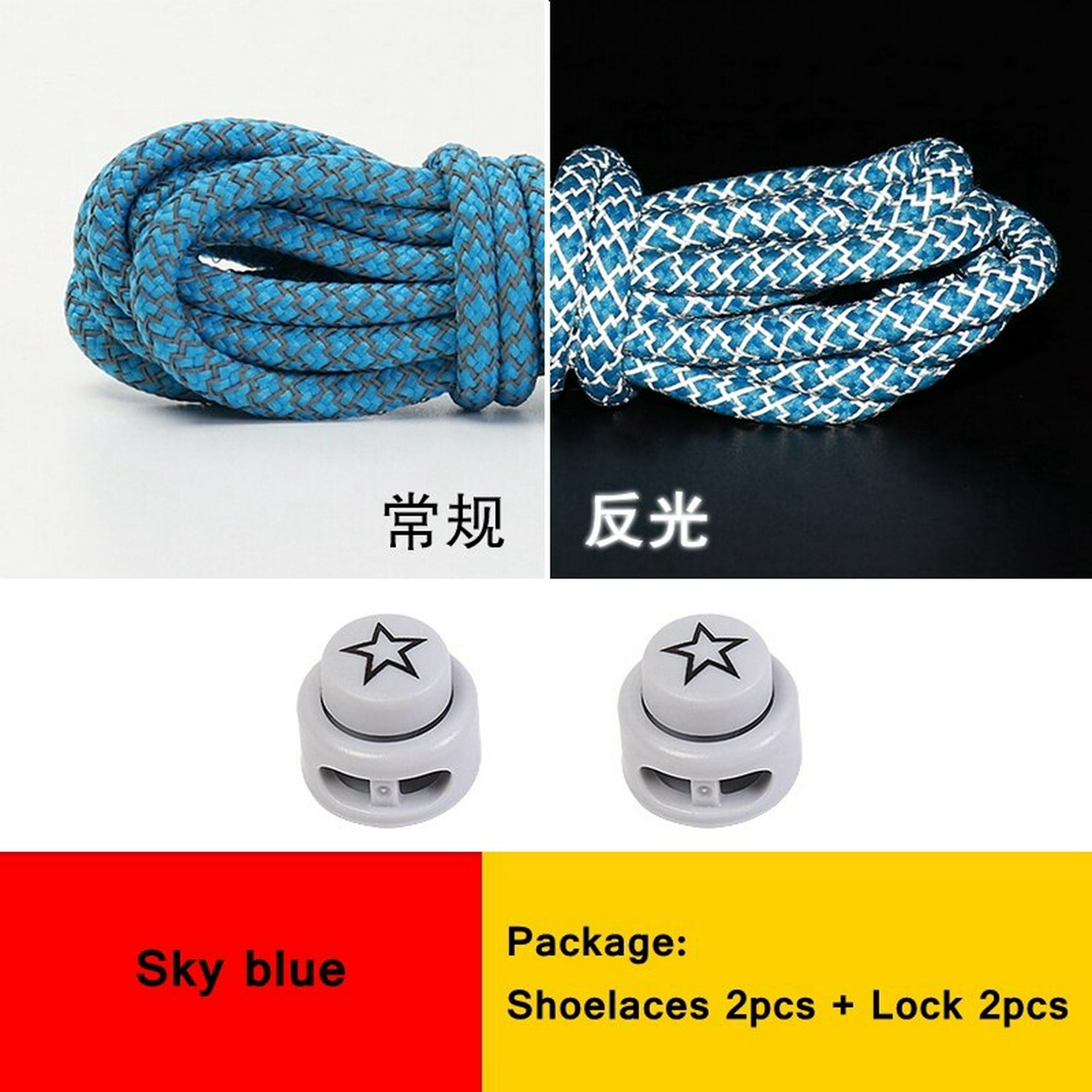 par cordones fluorescentes para zapatillas, deportivos 3M, cordones redondos Gao Jinjia LED Bodega Aurrera en línea