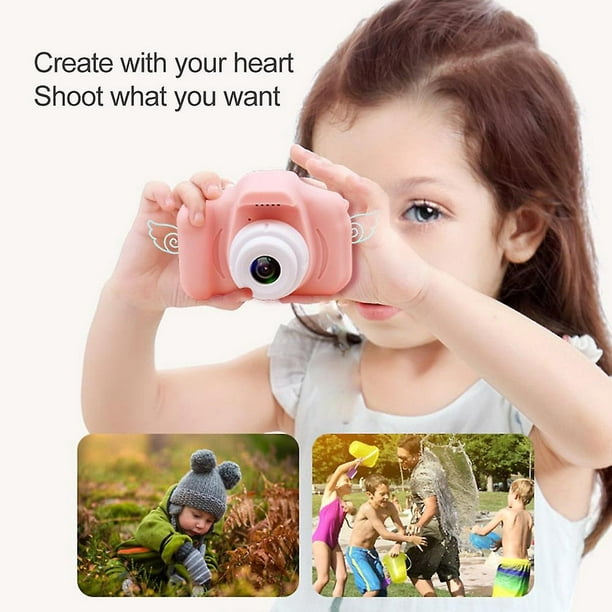 Cámara De Juguete Mini cámara digital HD para niños, 2 pulgadas