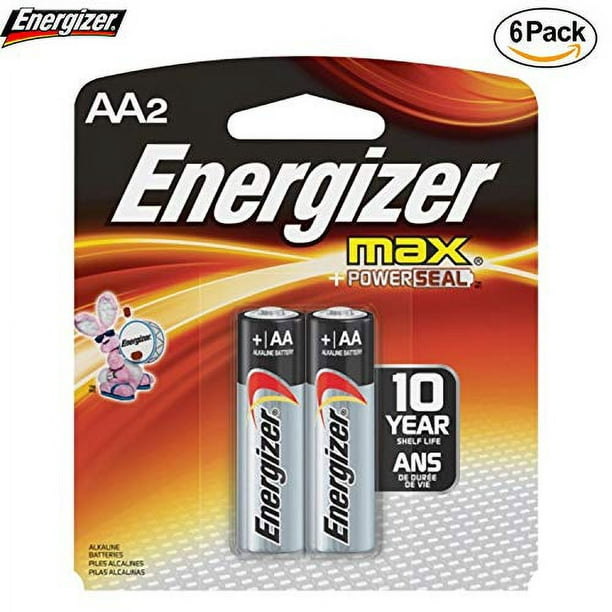 Energizer Baterías alcalinas Power D (paquete de 12), pilas alcalinas  tamaño D de larga duración