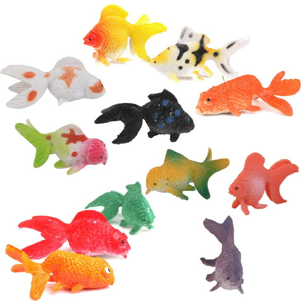  BOHS Figuras surtidas de animales marinos de 24 piezas, diseño  realista, material suave y duradero, decoraciones de acuario, adornos para  pasteles, juguetes educativos : Juguetes y Juegos