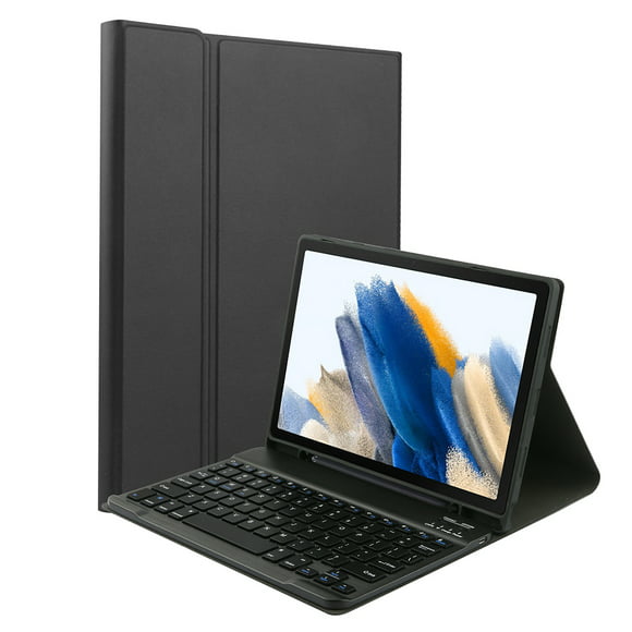 estuche protector de tableta desmontable portátil con ranura para lápiz de teclado bt compatible con meterk adecuado para samsung tab s6 lite 104p610p615