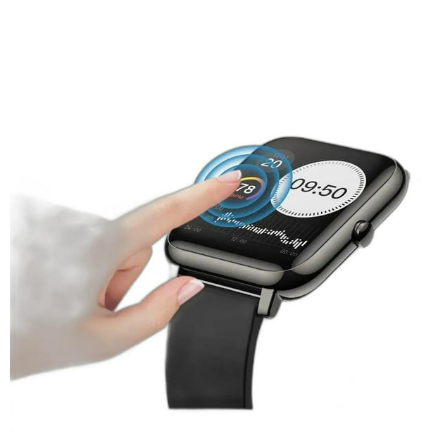 Reloj Inteligente Deportivo Impermeable Con Bluetooth, Negro