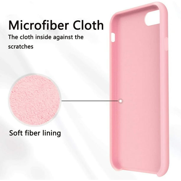 Funda de silicona líquida para iPhone 8, carcasa de goma de Gel para iPhone  7, protección de cuerpo completo a prueba de golpes, 4,7 - AliExpress
