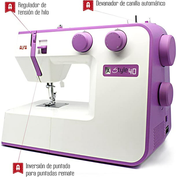 Conoce la máquina de coser Alfa Style 40 - Casa Díaz Blog