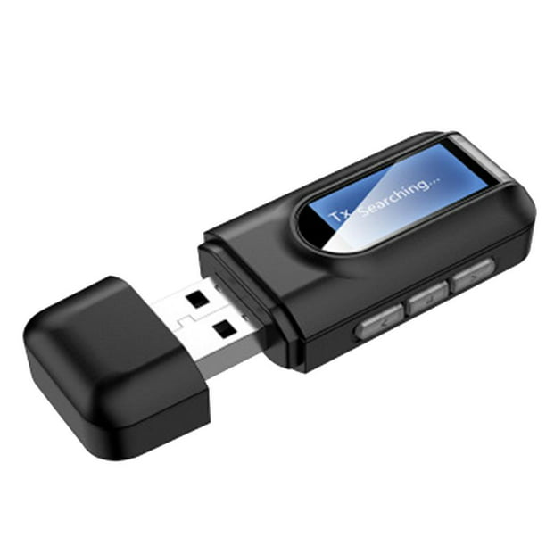 Adaptador Bluetooth U para PC, Bluetooth 5.0, Apto para Computadoras  Portátiles, Mouses y Auriculares