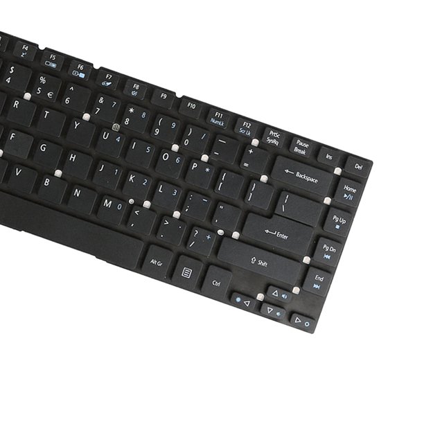 Teclado para Ordenador Portátil con Diseño EEUU, Retroiluminado, Duradero y  Rojo, para MSI GF63 8RD de Repuesto Perfke