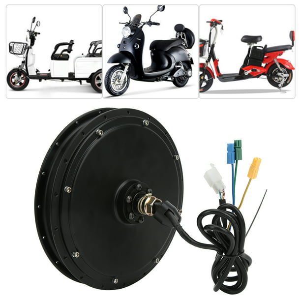 Kit de conversión de bicicletas eléctricas, kit de motor de cubo delantero,  kit de conversión de bicicleta eléctrica de rueda delantera, juego de