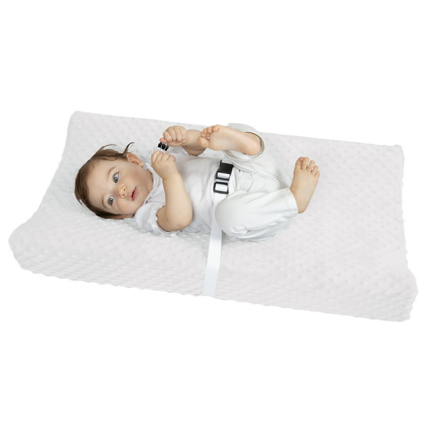 Cambiador para bebé (colchón + forro impermeable + funda lavable) Babies  and Kiddies Blanco