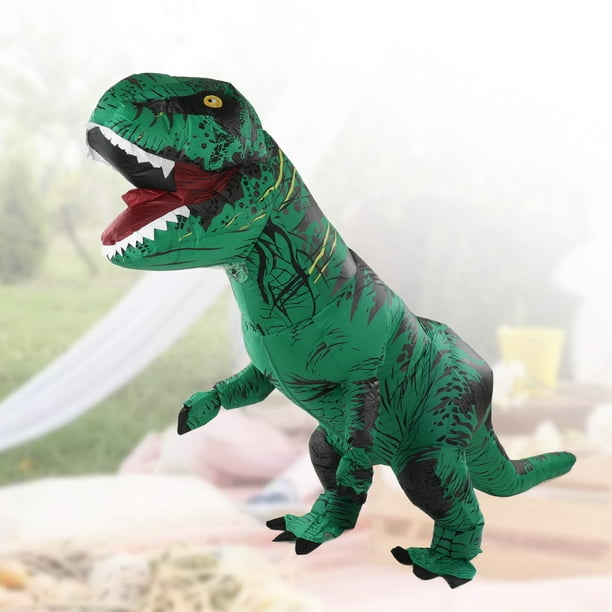 GOOSH Disfraz inflable de dinosaurio para niños, disfraces de Halloween  para niños y niñas, divertido disfraz inflable para fiesta de Halloween
