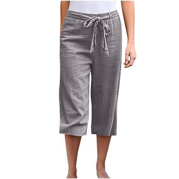 Women's Cotton Trousers  Pantalones de moda mujer, Mezclilla y