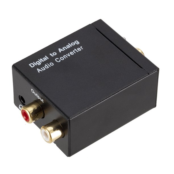 Convertidor audio Digital Spdif Coaxial a analogico RCA