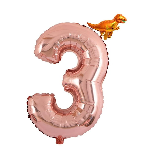 Globos de color oro rosa con el número 60, globos de aluminio de 32  pulgadas, globos de 60 cumpleaños con helio para decoraciones de fiesta de