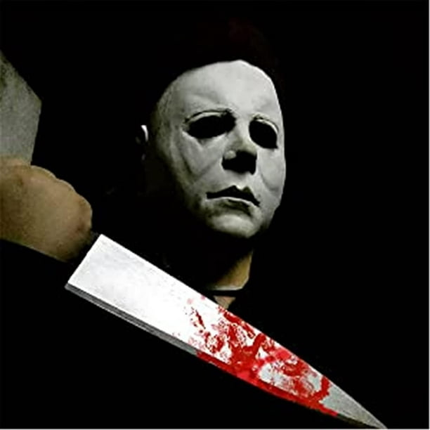 Máscara de Michael Myers, máscara de Halloween Máscara original de Michael  Myers, máscara de cosplay de terror para carnaval oso de fresa Electrónica