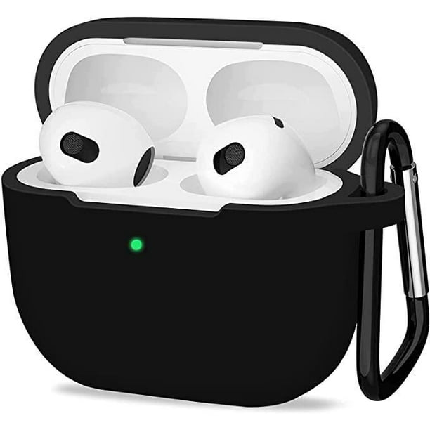 Funda protectora de silicona Airpods para Apple Airpods 1/2 generación  negro - Accesorios Audio portátil - Los mejores precios
