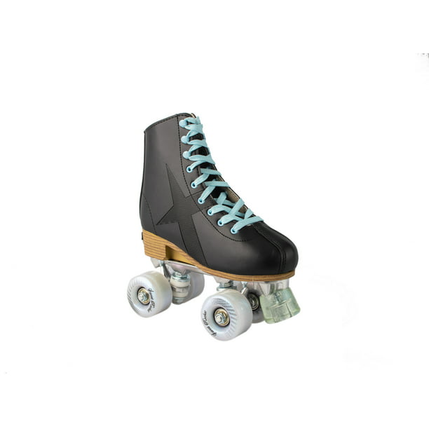 Combo de patines modelo Junior color morado, con casco, protecciones y  mochila, ajustables 19 al 21