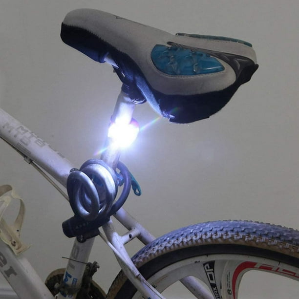 Juego Luces Led Silicona Para Bicicleta Delantera Y Trasera