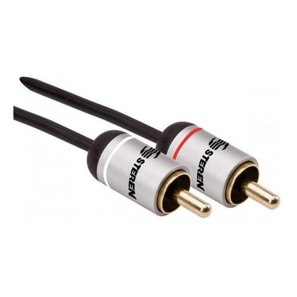 Mitzu® Extensión de audio y video 3 plug RCA estéreo de 1.8 mm