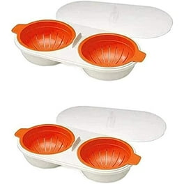  Joseph Joseph M-Cuisine - Escalfador de huevos para microondas,  color naranja : Hogar y Cocina