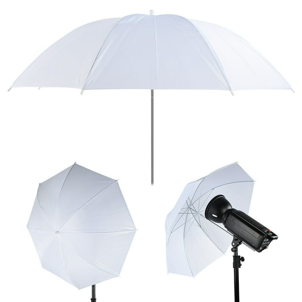 Paraguas para fotografía Blanco Translúcido 83 Cm