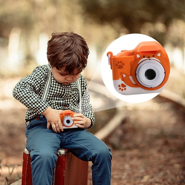 Cámara HD de 8 megapíxels para niños, con juegos, filtros y marcos  creativos.