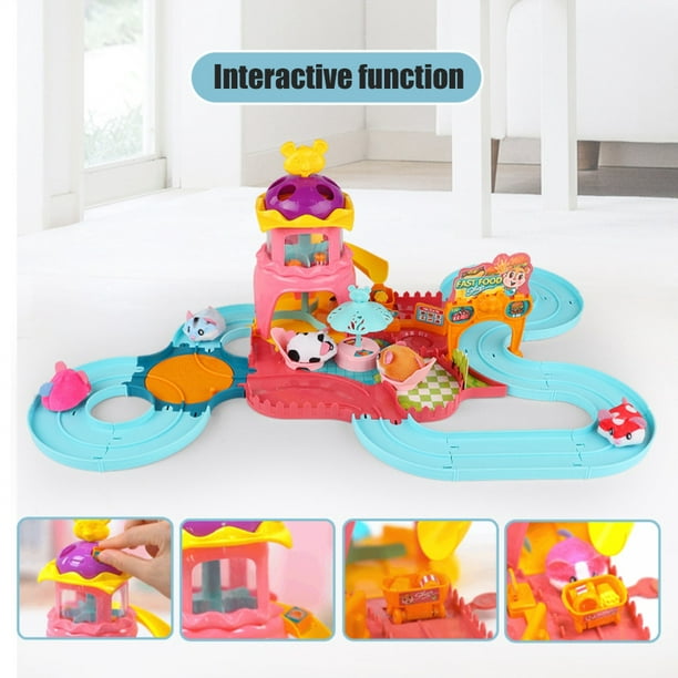  Juego de juguetes flexibles para hámster: regalos adecuados  para niños y niñas de 3 a 6 años : Juguetes y Juegos