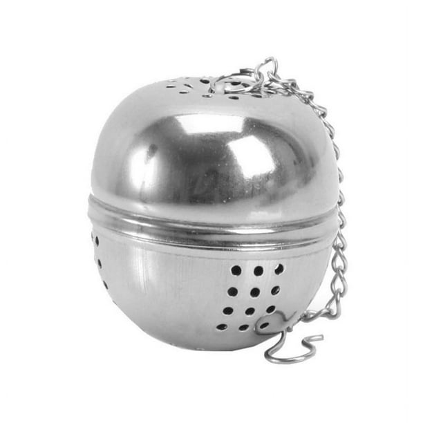 Colador de té de acero inoxidable 1 pieza, bolas de té, colador infusor de  té de acero inoxidable 304 para taza y tetera, soporte para filtro de té,  infusor de especias para