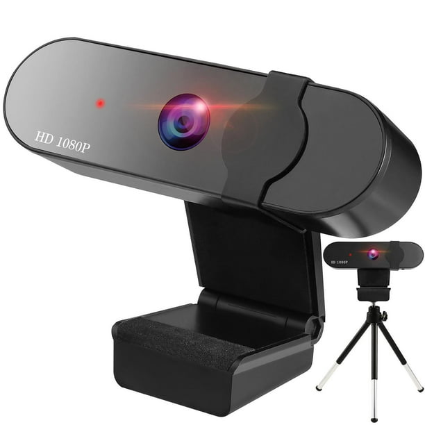 Sunnimix cámara USB para laptop y PC de escritorio, incluye micrófono dual  y resolución 720P