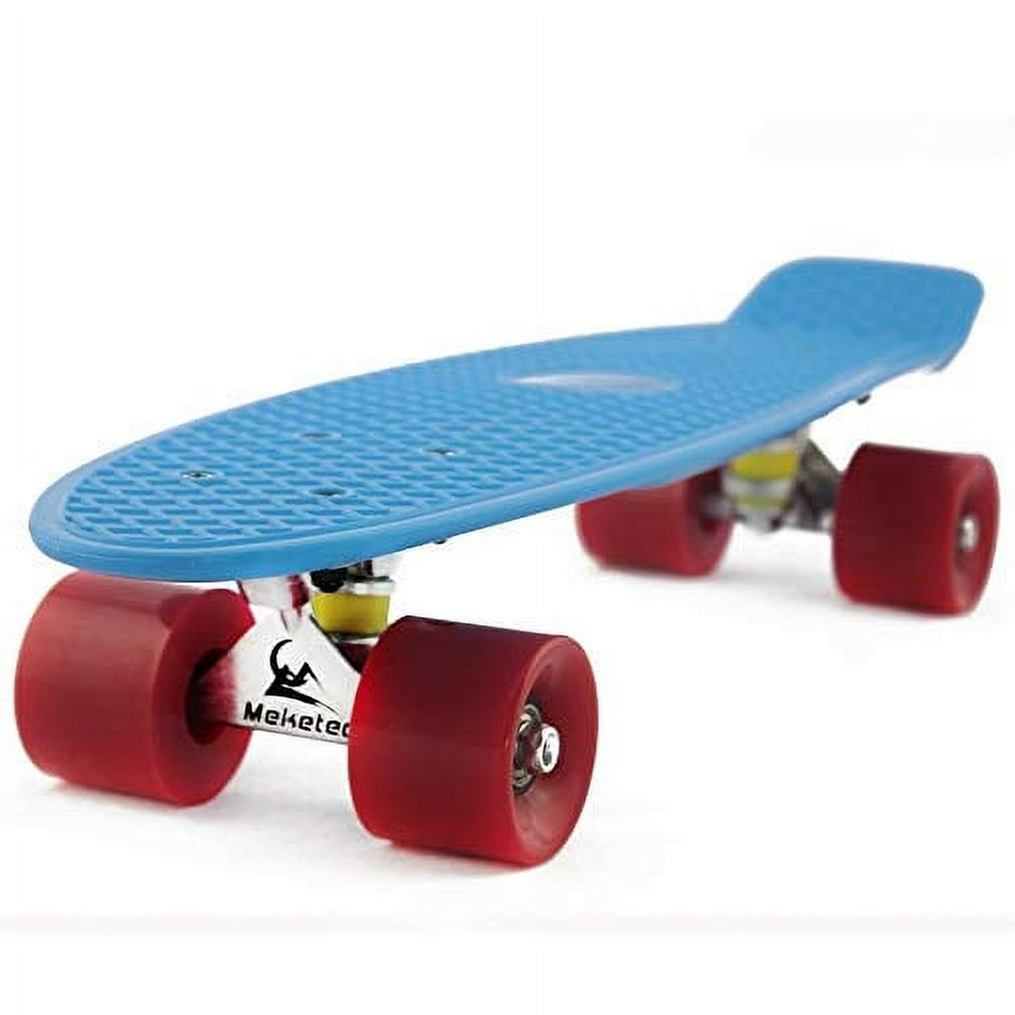  Cruiser Skateboard para niños de 6 a 12 años, patinetas  completas para niñas y niños principiantes, idea de regalo, mini tabla de  patinaje de plástico de 22 pulgadas : Deportes y