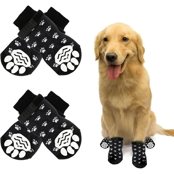 Calcetines de punto antideslizantes y cálidos para perros, suministros para  perros, calcetines para cachorros, zapatos para perros, protectores de  patas, botas para mascotas – Los mejores productos en la tienda online Joom