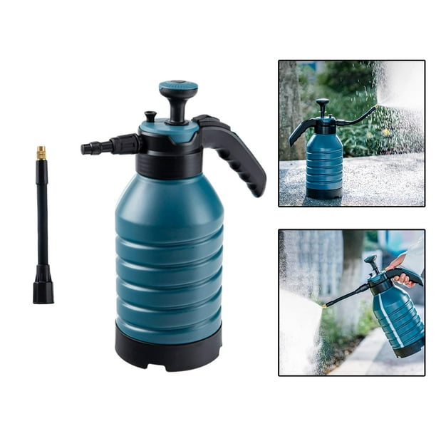 Happyyami Regadera de plástico de alta presión Botella de spray de riego  Botella de spray de agua para jardín Pulverizador manual de jardín Botella  de