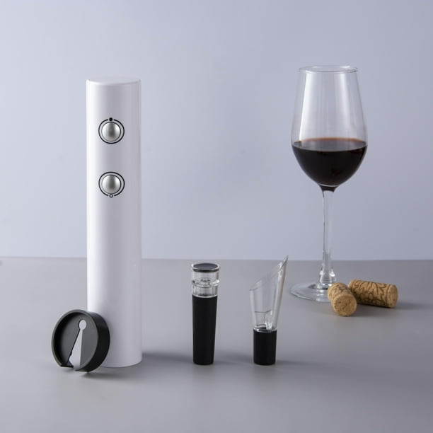 Abrebotellas de vino eléctrico, regalo de vino, abridor automático de vino  recargable, sacacorchos eléctrico inalámbrico, abridor de botellas de vino