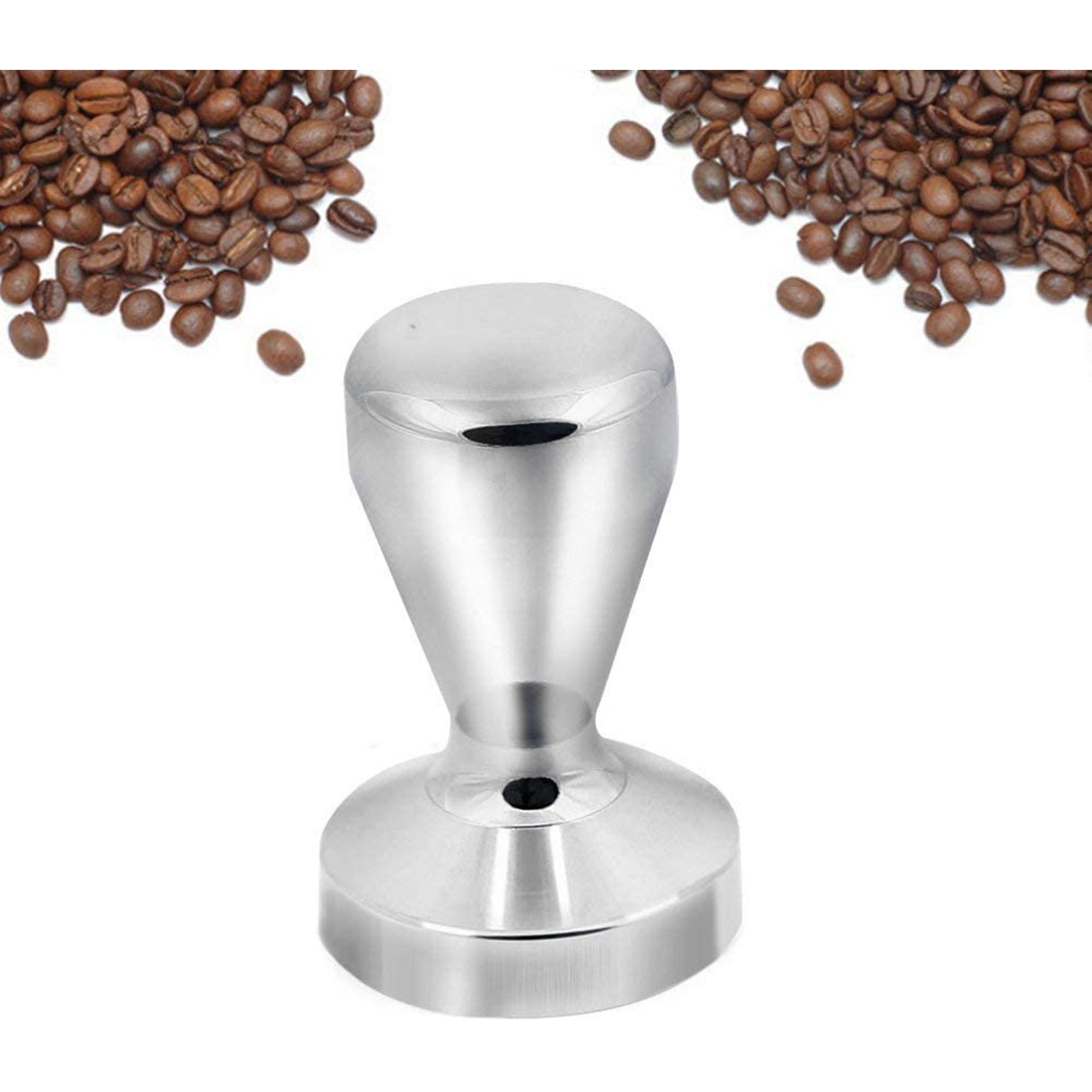 Prensador de café,Café Tamper,Tamper de Acero Inoxidable,Prensador de café  51 MM,Prensador Cafe con Base de Silicona,Prensador Cafe para prensar café  Espresso : : Hogar y cocina