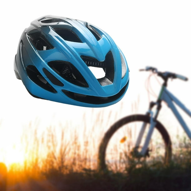 Casco de bicicleta para Hombres Mujeres Cascos deportivos ligeros Casco de  bicicleta al aire libre azul kusrkot Gorro de ciclismo