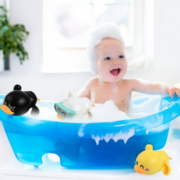 Colmanda Juguetes Bañera Bebés, 16 Piezas Juguetes de Baño Flotantes con  Bolsa de Almacenamiento, Juguetes de Baño Flotantes para Bebés Juguete Baño  Bebe para Niños