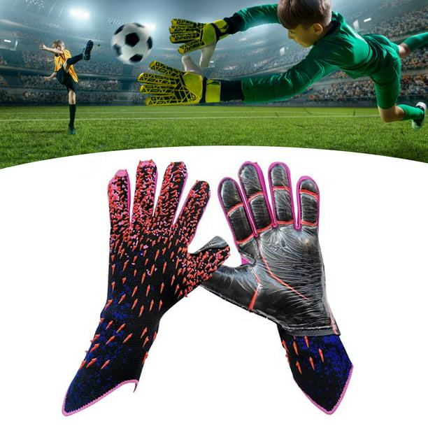 Guantes de portero de fútbol, guantes de portero de fútbol, guantes de  portero de fútbol, guantes antideslizantes de látex, rendimiento de alta  gama