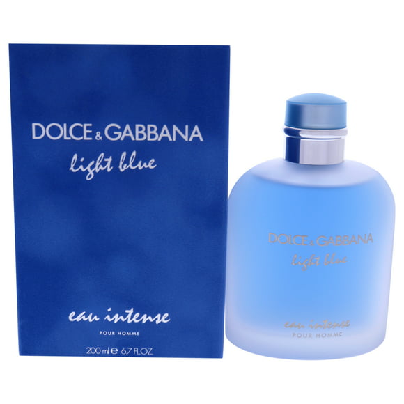 light blue eau intense de dolce and gabbana para hombres  edp en aerosol de 67 oz dolce  gabbana dolce and gabbana light blue eau intense perfume edp caballero 67oz