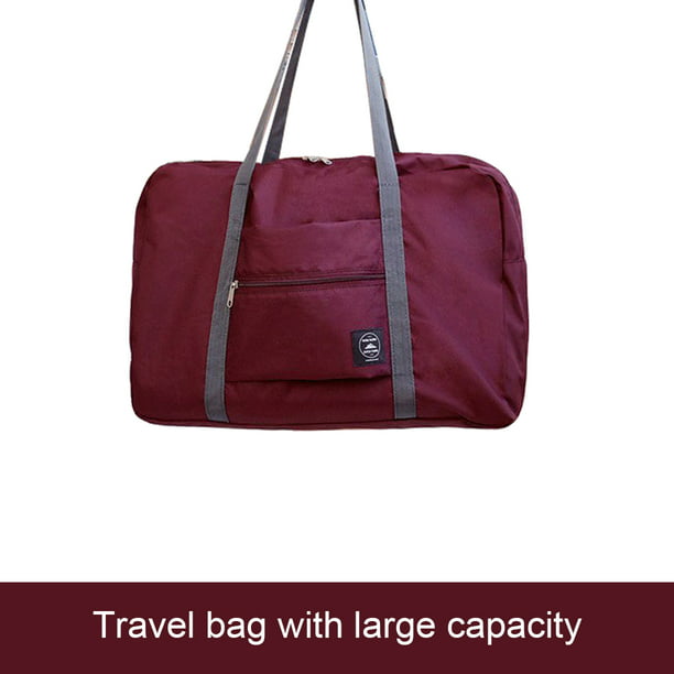Bolsa de viaje plegable grande para mujeres y niñas, bolso lindo floral,  bolso de hombro semanal, para pasar la noche, bolsa de equipaje a cuadros