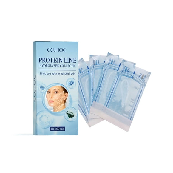 protein lift line skin antiarrugas vface reafirmante lifting flacidez contorno facial maboto línea de elevación de hilo de proteína