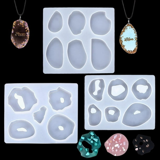 8 ideas de Moldes para joyeria  joyas de resina, manualidades con resina,  artesanía de la resina
