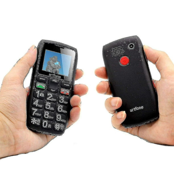 Teléfonos móviles para personas mayores Teléfonos móviles mayores con botón  SOS Teléfono móvil con botón grande YONGSHENG 8390606914194