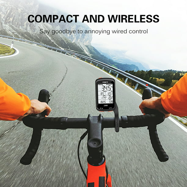 Velocímetro de Bicicleta GPS Biker, Computadora Inteligente Inalámbrica  Impermeable ANT+ de Magene