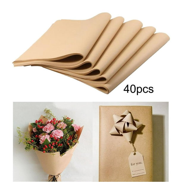 Rollo de papel Kraft Jumbo, color marrón, 30m x 0 Embalaje de regalos para  envolver artesanías artísticas - AliExpress