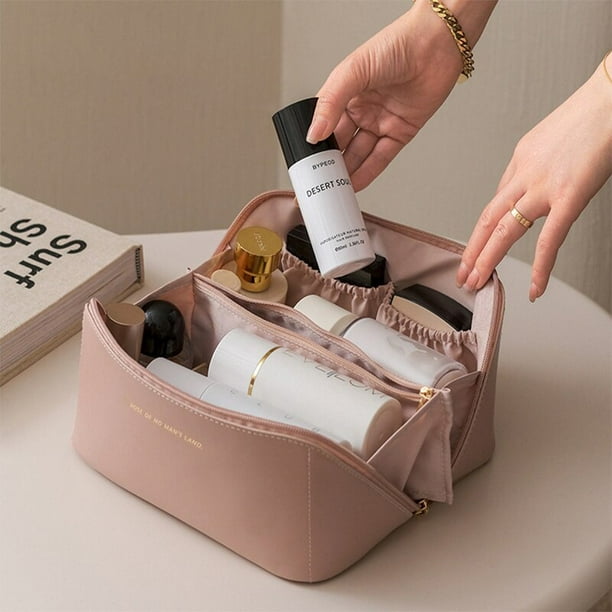 Bolsa de aseo para mujer, bolsa de cosméticos, organizador de viaje,  paquete de malla, bolsa de maquillaje – Los mejores productos en la tienda  online Joom Geek
