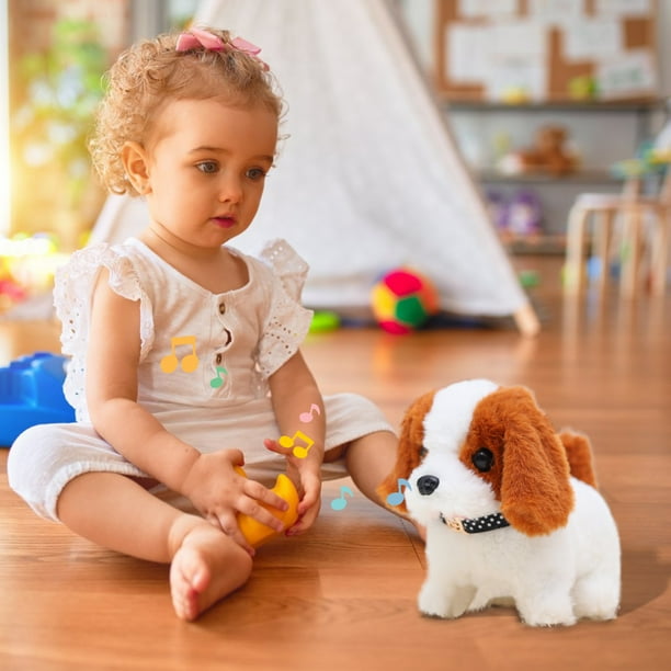 Muyoka Juguetes de peluche suave para perros para niños, juguetes para  cachorros de mascotas que fun Muyoka Hogar